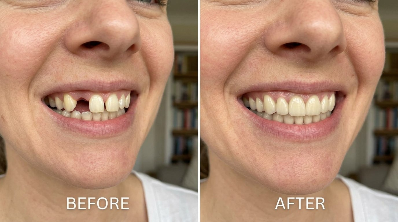 ابتسامة هوليوود - قبل وبعد - عيادة جلو أب